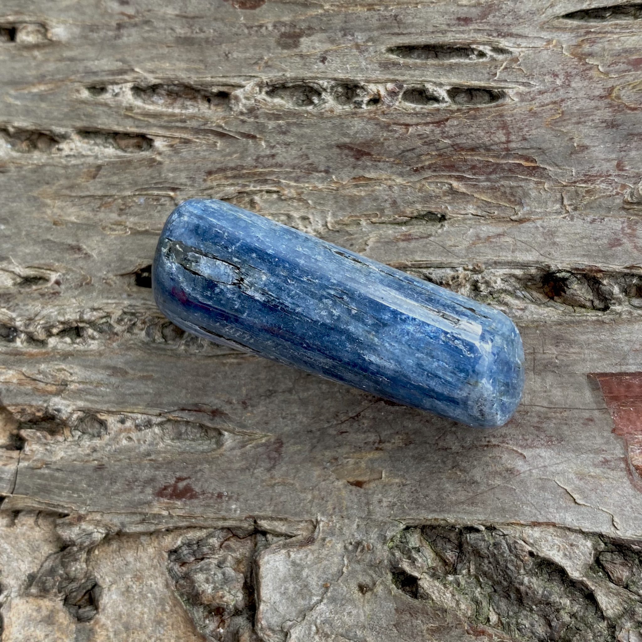 kyanite blue shirt